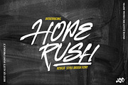HOPERUSH - Brush Font, a Script Font by NTC Graphic (Thumbnail 1 of 9)