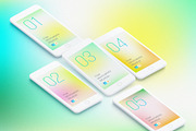 20 Background gradients set, a Texture Graphic by le-genda (Thumbnail 11 of 11)