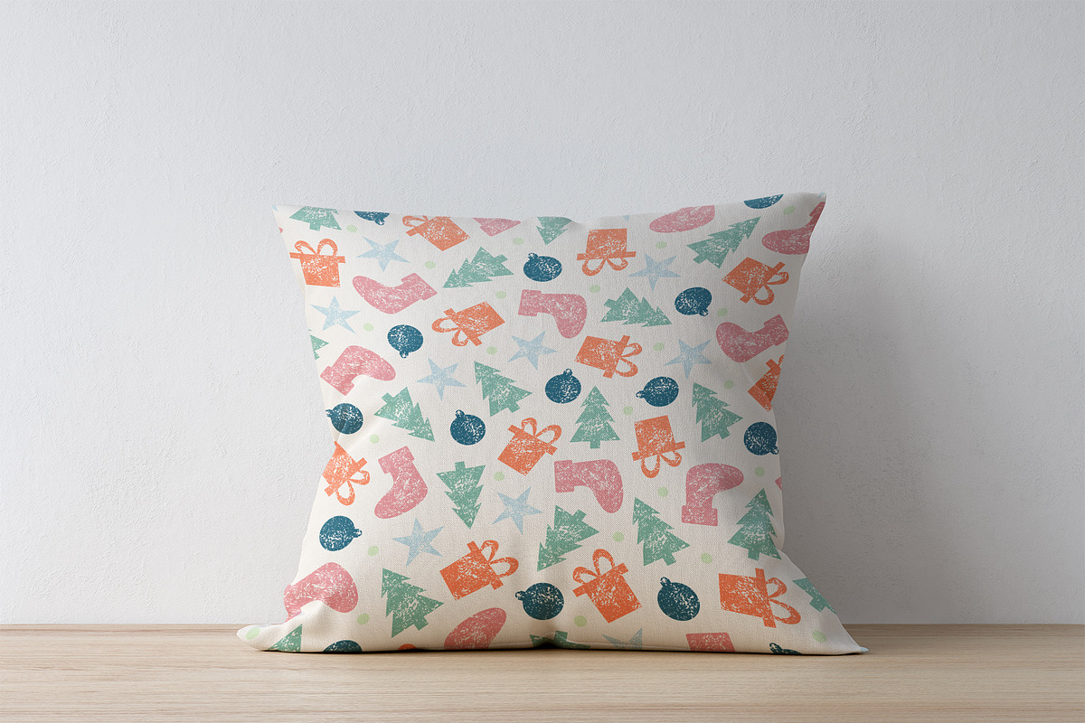Vector Christmas Pattern Set (Sale), a Pattern Graphic by Chloe's Illustrations (Photo 4 of 10)