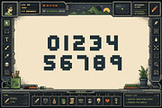 Brickware - Thick Pixel Font, a Sans Serif Font by HipFonts (Thumbnail 4 of 8)