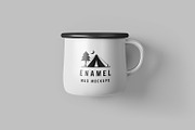 Enamel Mug Mockups, a Cups & Container Mockup by simuradi (Thumbnail 3 of 5)