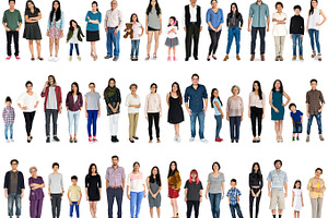 Studio full body set, a Person Photo by rawpixel