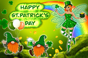 St.Patrick's Day Collection, a Seasonal Illustration by MarisoArt (Thumbnail 1 of 4)