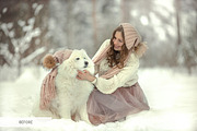 Snow Overlays for Photoshop preview 5