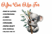 Watercolor Baby Animals Clipart, a Seasonal Illustration by CreationArt (Thumbnail 5 of 7)