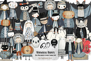 Whimsical Haunts: Cute Halloween
