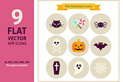 Halloween Vector Flat App Icons, an Icon by Anna_leni (Thumbnail 4 of 7)