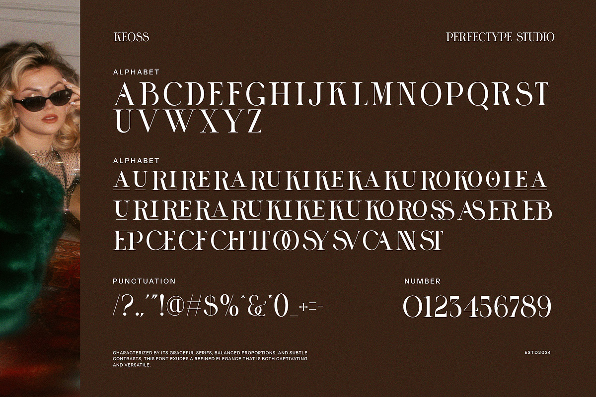 Keoss Elegant Serif Font, a Serif Font by Perfectype (Photo 8 of 8)