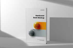 Hardcover 5x8 Inch Book Mockup