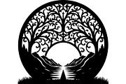 Nature & Wildlife Art Bundle, an Object Graphic by abu67222 (Thumbnail 2 of 13)