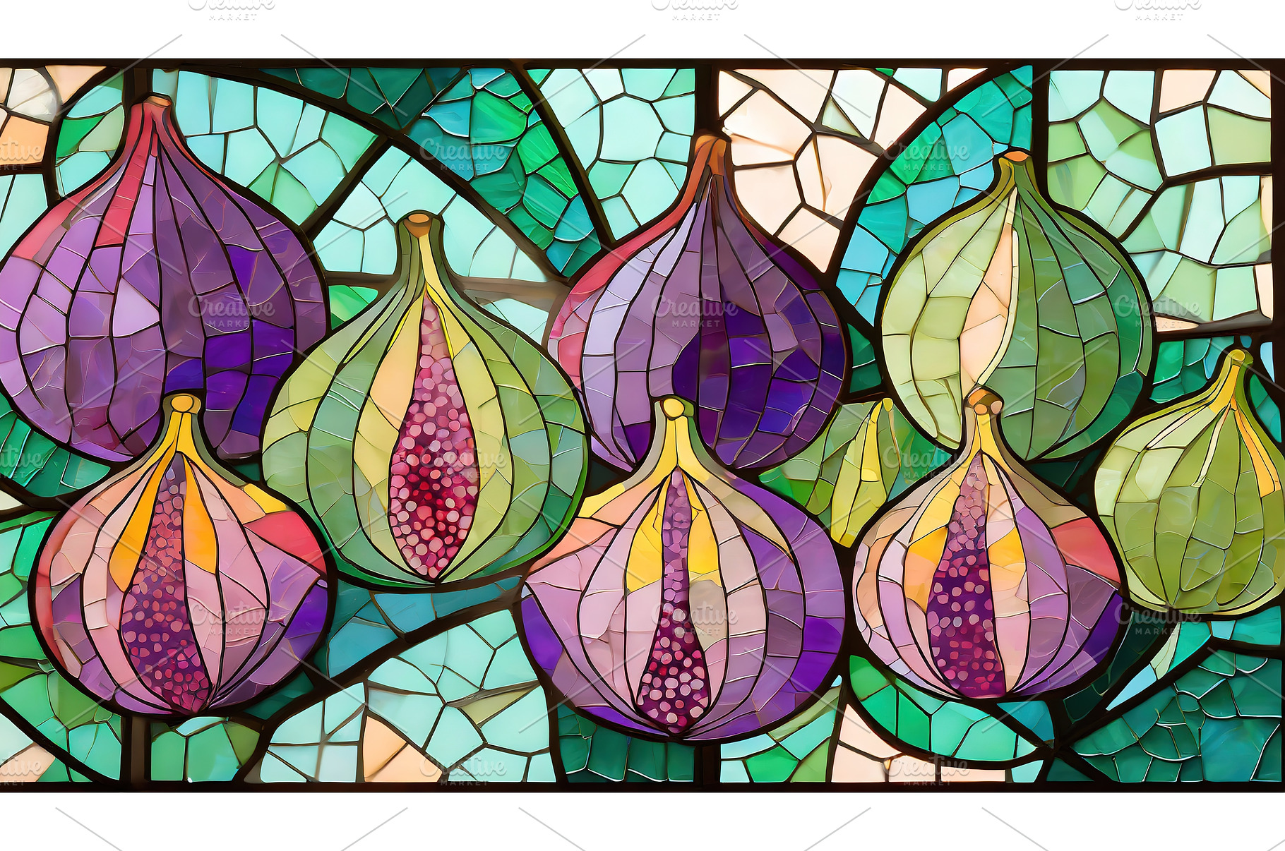 Colorful mosaic stained glass, an Abstract Photo by Igor Tichonow