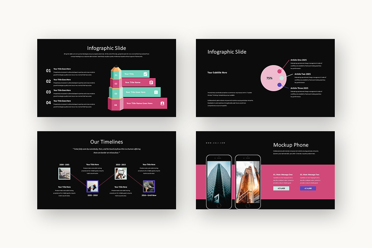 Uali : Annual Report Powerpoint, a Presentation Template by Punkl Camp (Photo 15 of 16)
