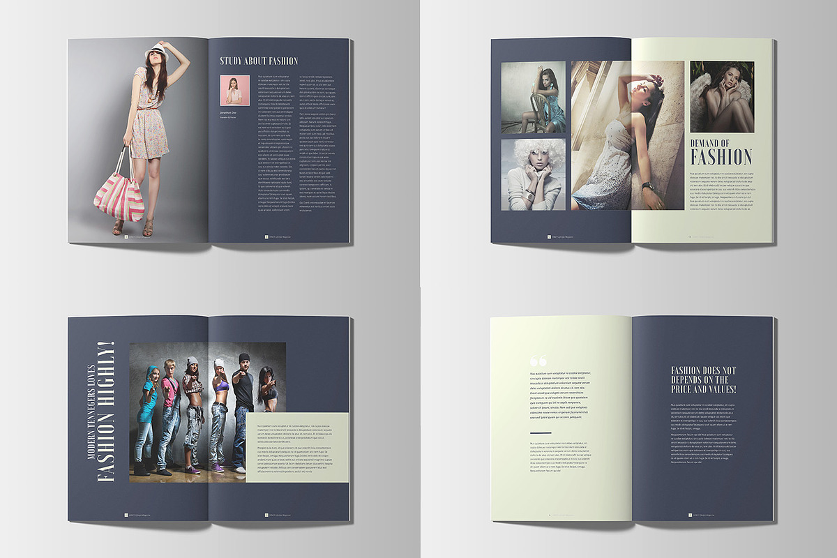Luxury LookBook Magazine, a Magazine Template by Layout Design (Photo 3 of 10)