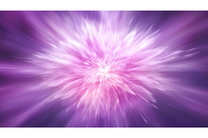 Vibrant pink and purple burst with, an Illustration by Lermont51
