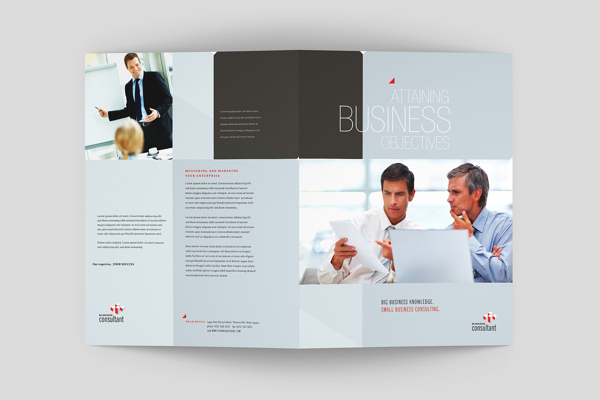 Corporate Brochure Template, a Brochure Template by StockLayouts (Photo 3 of 4)