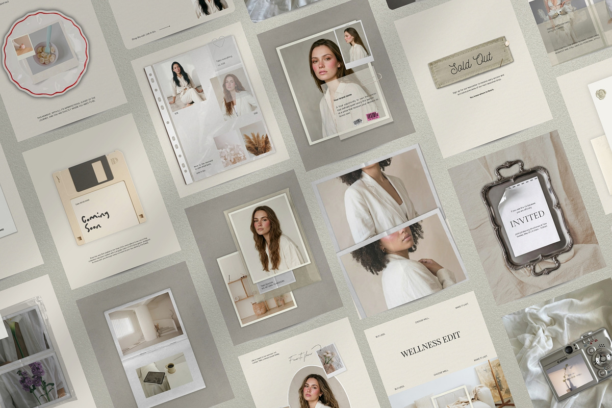 Minimalist Aesthetic Collection, a Social Media Template by Pani Temp. (Photo 4 of 14)