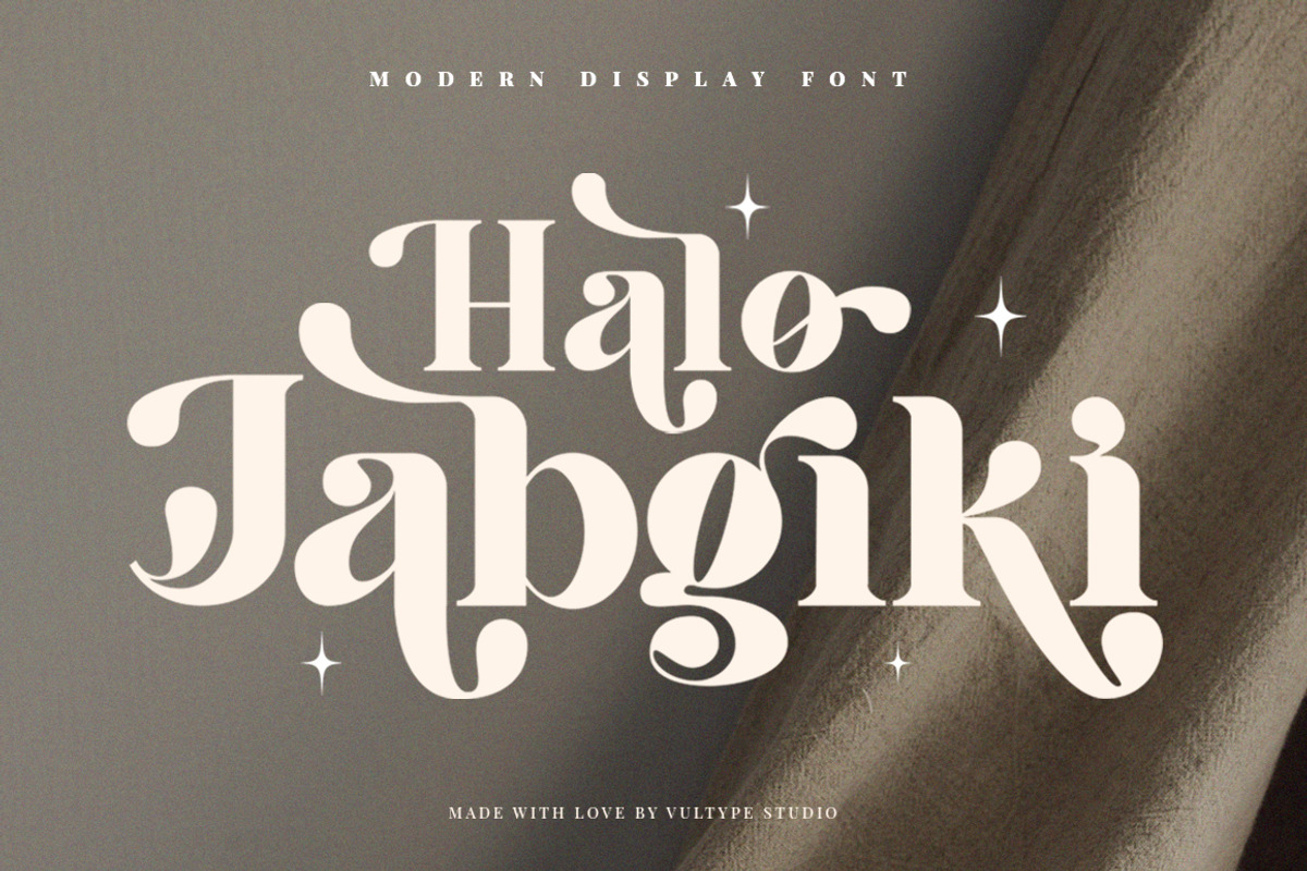 Jabgiki - Bold Serif Font, a Serif Font by Vultype Co. (Photo 1 of 12)