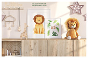 Watercolor Jungle baby animals set, an Animal Illustration by Watercolor Nastasia Art (Thumbnail 17 of 18)