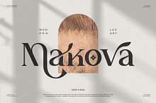 Makova || Modern Minimalist Serif Fo
