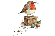 Cozy Winter Animals Clipart Bundle, an Animal Illustration by T-shirt Pond (Thumbnail 17 of 25)