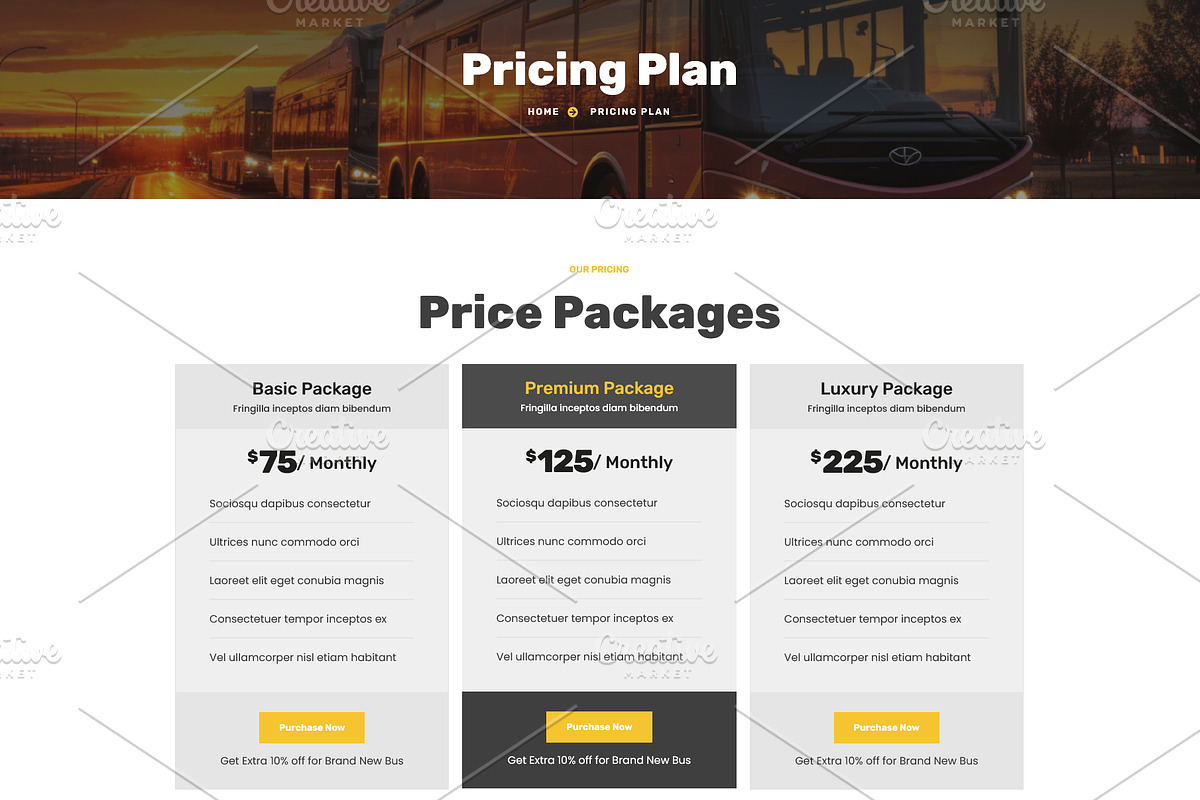Bus Charter Service Template, a WordPress Template by HasnainDEV (Photo 4 of 4)