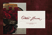 Cherie Rossé Handwritten Font, a Handwritten Font by Pinakiaa Studios (Thumbnail 3 of 14)