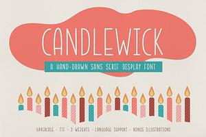 Candlewick: Hand-Drawn Display Font