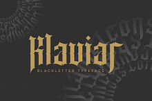 Klaviar Blackletter Font
