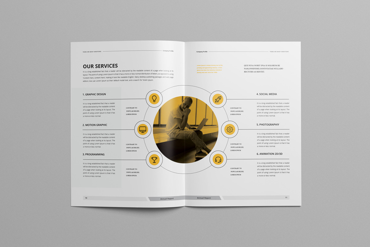 Company Profile, a Brochure Template by Pro-Gh (Photo 8 of 9)