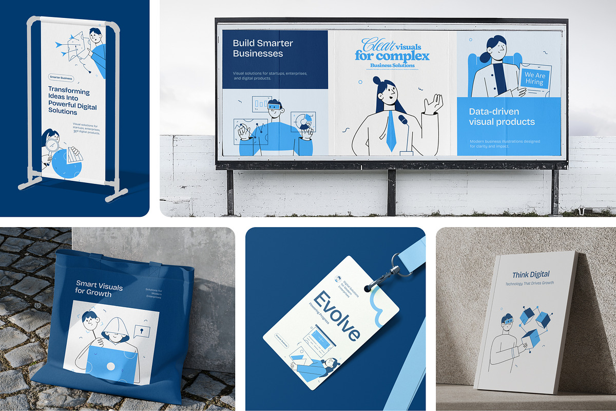 200 Tech and Business Illustration, a Technology Illustration by Vectors Market (Photo 4 of 11)