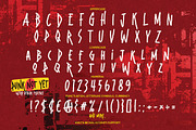 Punk Not Yet – Weird Typeface, a Sans Serif Font by Almarkhatype (Thumbnail 4 of 8)