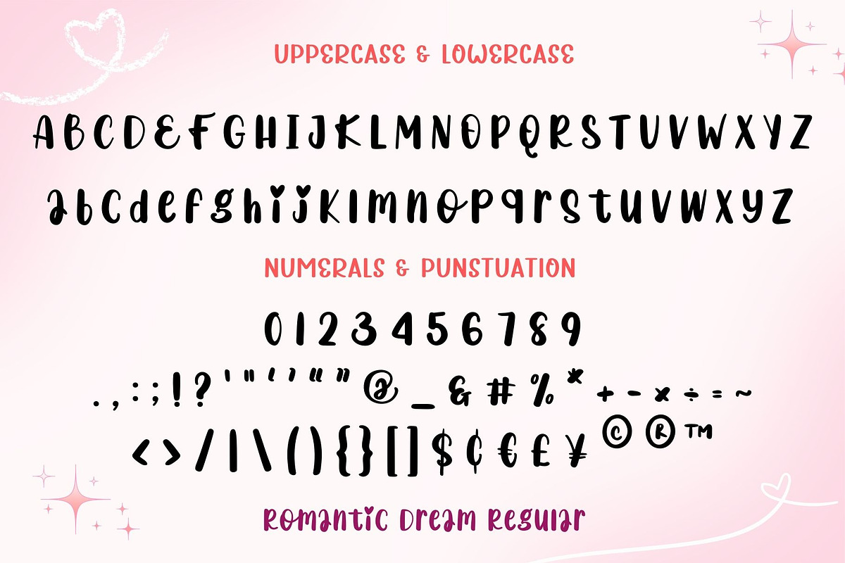 Romantic Dream, a Handwritten Font by AnningArts (Photo 6 of 7)