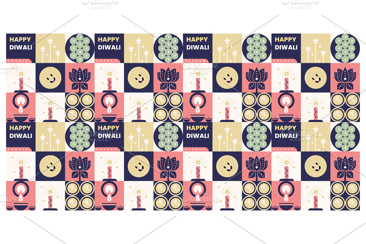 Happy Diwali celebration, a Decorative Illustration by Creative Backgrounds