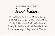 Bon Appetit Darling Pencil Script, a Handwritten Font by Kaya Fonts (Thumbnail 7 of 44)