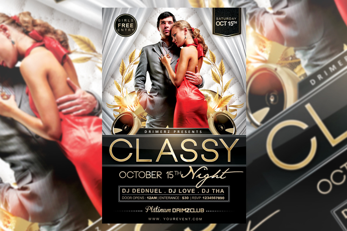 White Classy Flyer, a Flyer Template by drimerz