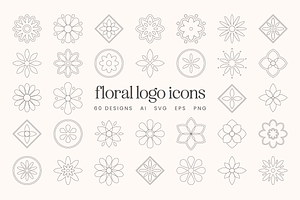 Floral Vector Icons