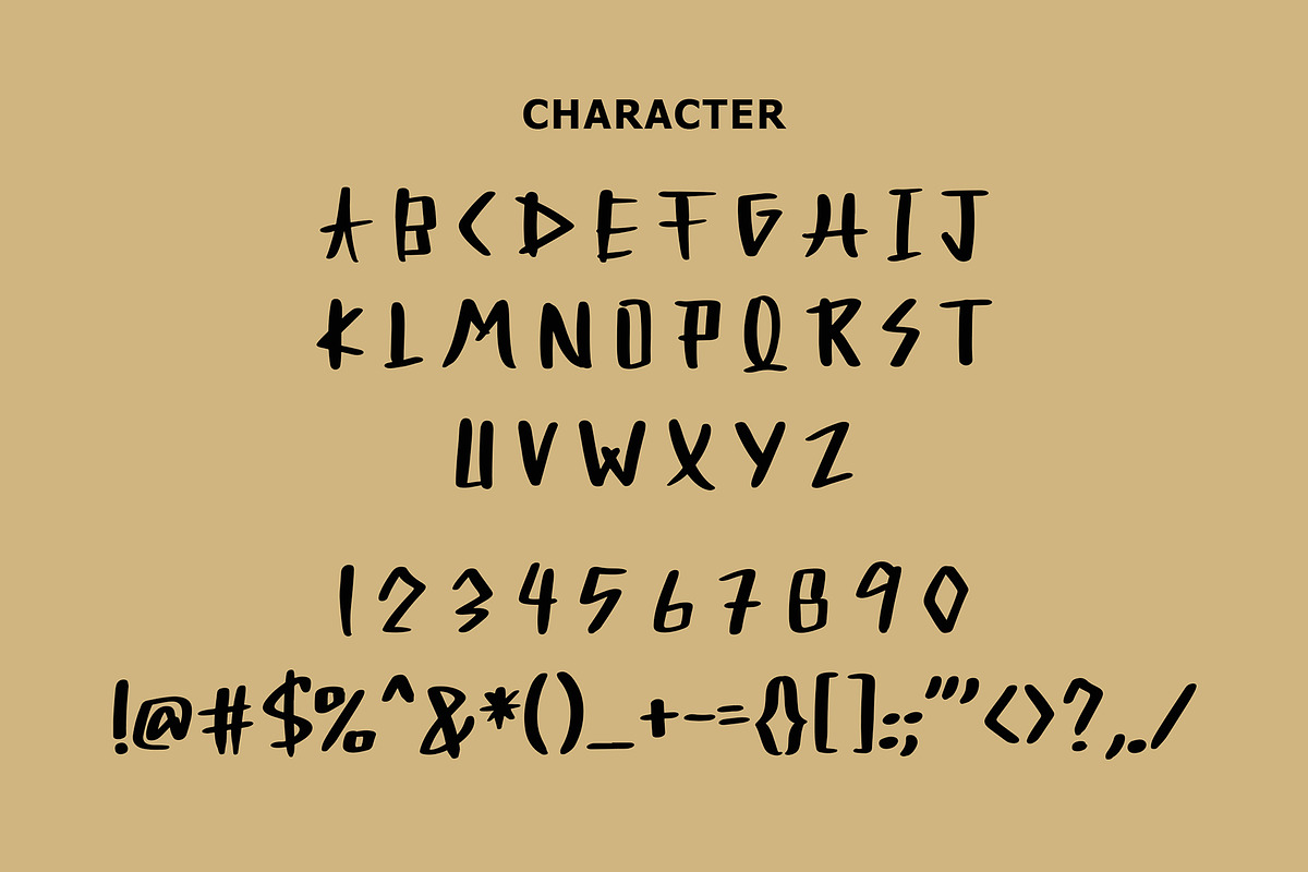 Bocast Japan Style Display Font, a Sans Serif Font by Giant Design (Photo 10 of 10)