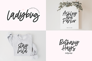 Cute Font Bundle 30 Fonts