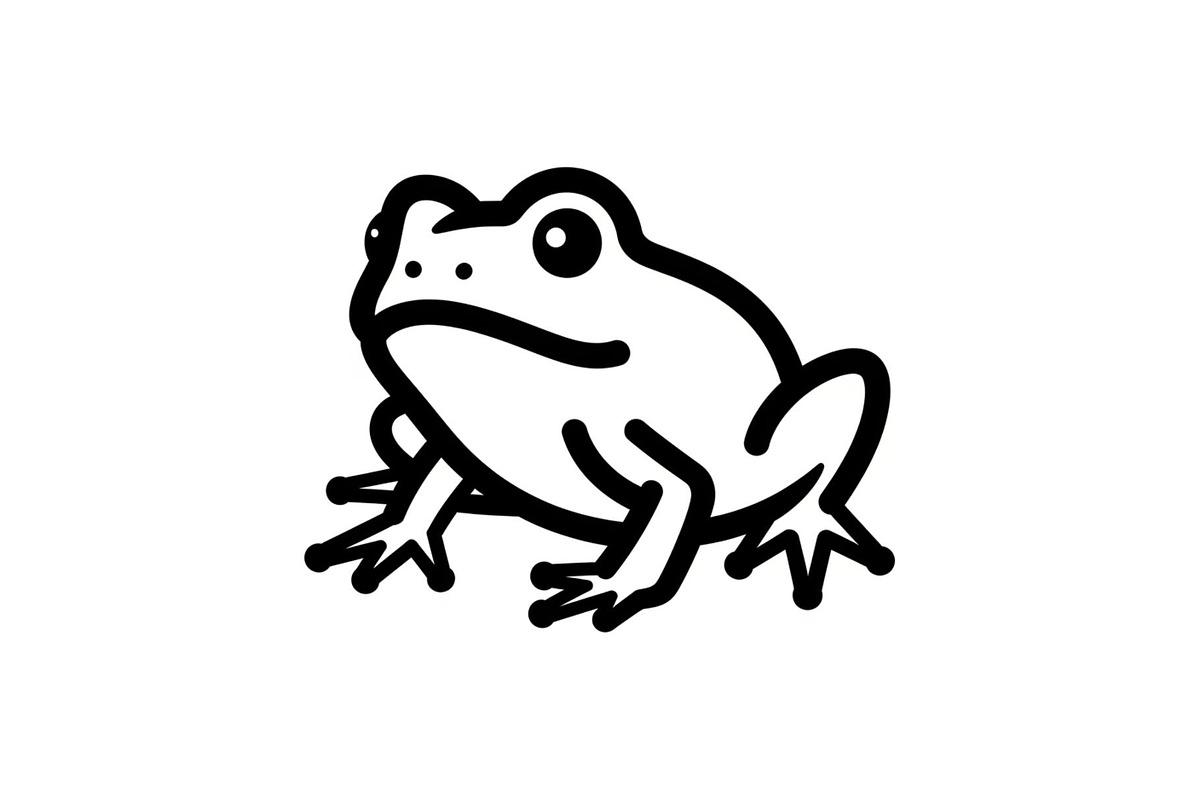 Frog Silhouette Vector Bundle, an Illustration by jahid234 (Photo 45 of 46)