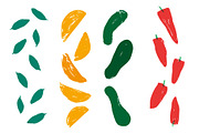 Painterly Food Vector Illustrations, a Food Illustration by This For There (Thumbnail 6 of 11)