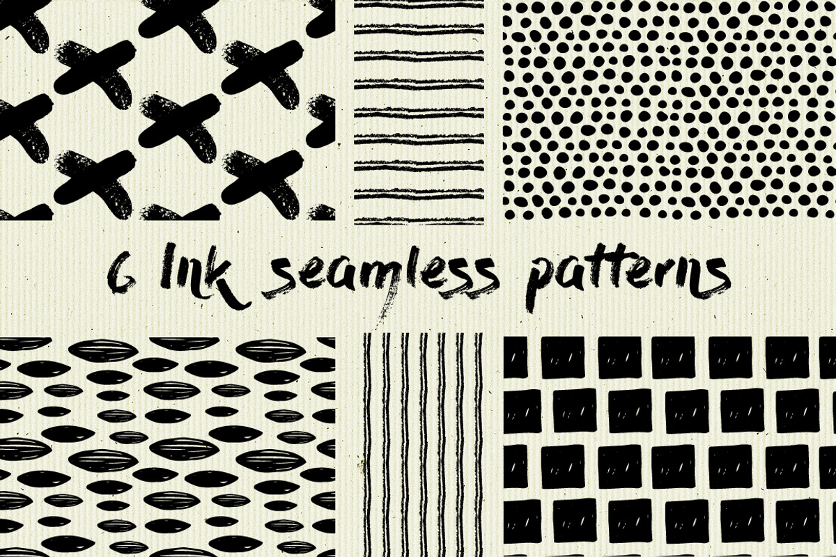 Ink collection, a Pattern Graphic by MiraBell (Photo 2 of 9)
