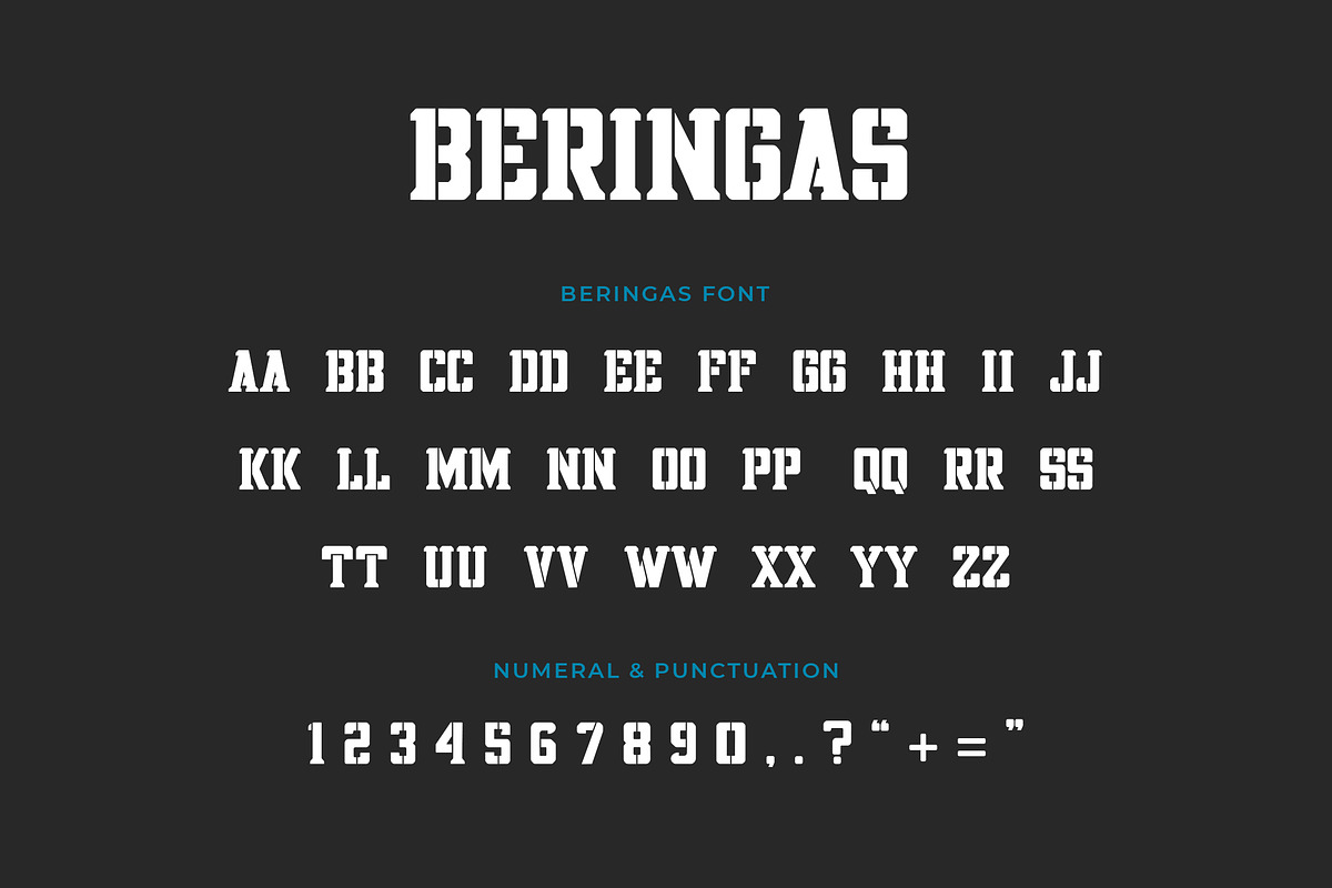 Beringas Capital Display, a Slab Serif Font by UICreative (Photo 5 of 5)