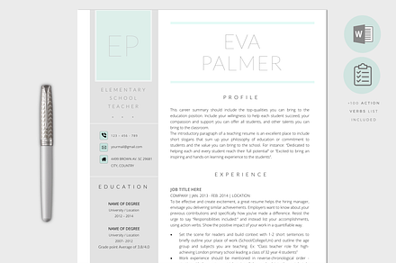 Resume Template for Word / CV