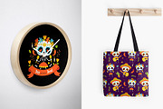 Day of the Dead set, a Decorative Illustration by SunnyWS (Thumbnail 7 of 9)