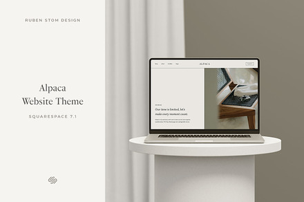 Alpaca Squarespace 7.1 Website Theme