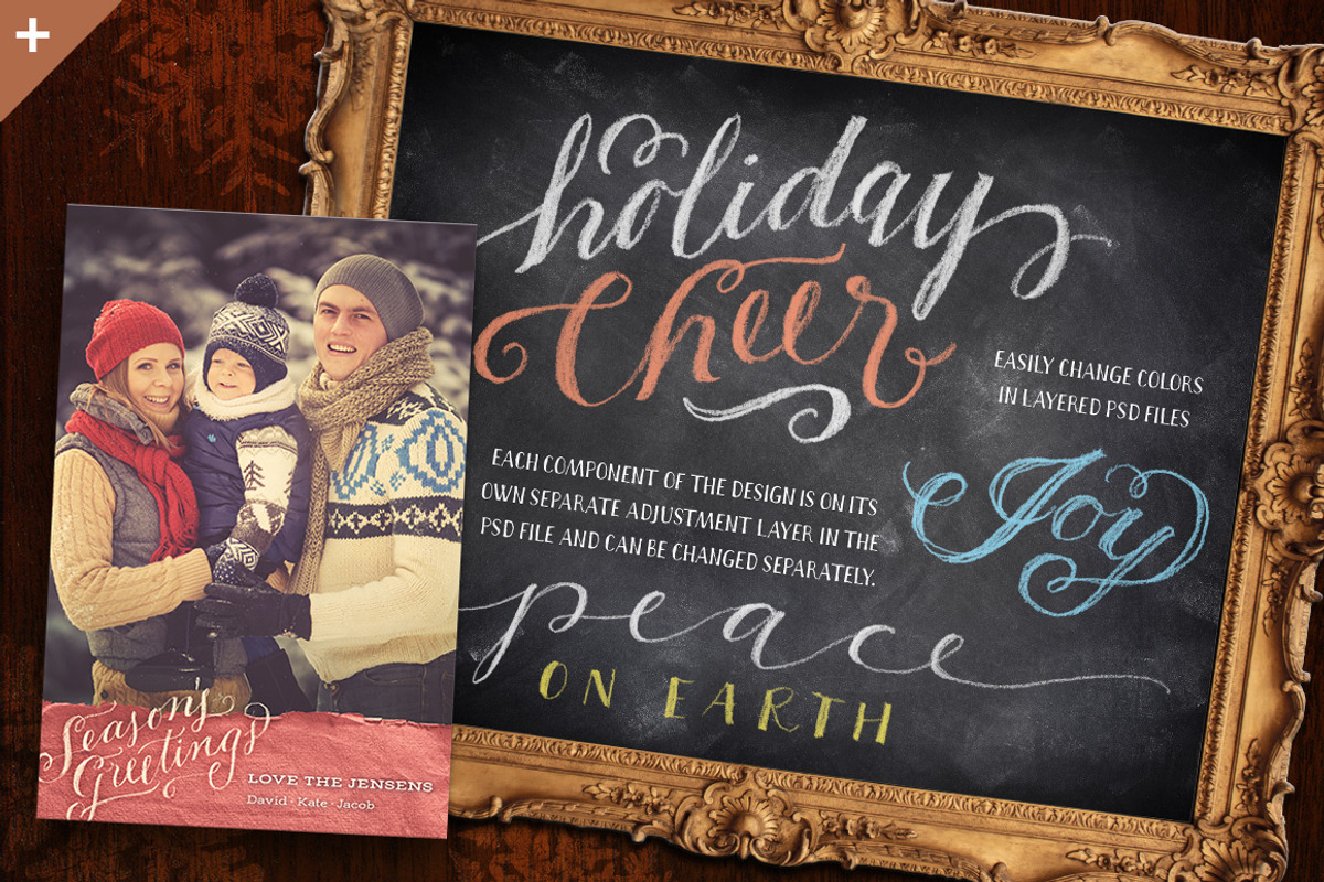 75 Holiday Chalk Overlays, a Decorative Illustration by Ornaments of Grace (Photo 4 of 5)