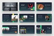 Selen - Bicycle PowerPoint Template, a Presentation Template by BeadyLab (Thumbnail 2 of 6)