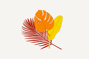 Black tropical seamless pattern, a Pattern Graphic by Exit Graphic Shop (Thumbnail 2 of 3)