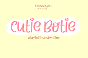 Best Handwritten Bundle 20 Fonts, a Script Font by AMINMARIO (Thumbnail 9 of 20)