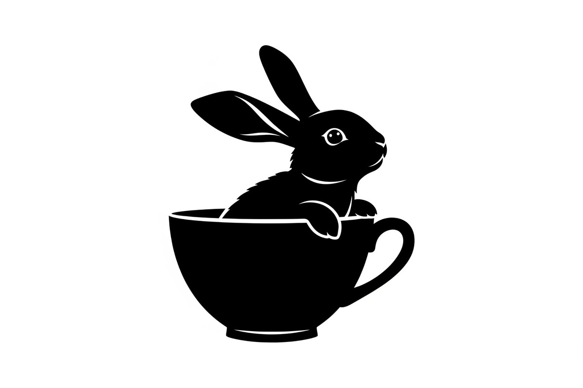 Cute Bunny Coffee Cup Vector Bundle, an Illustration by Designs_River (Photo 30 of 49)